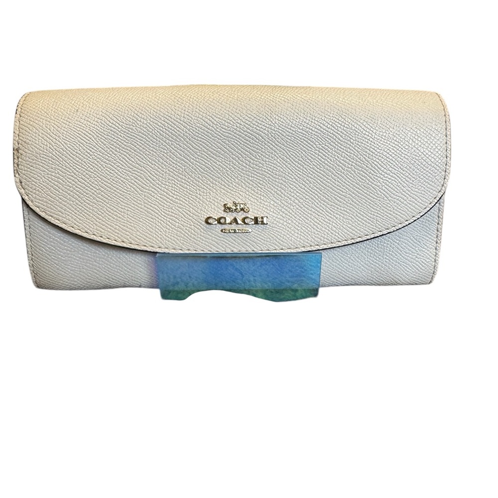🔸COACH Cream/Beige Long Wallet🔸